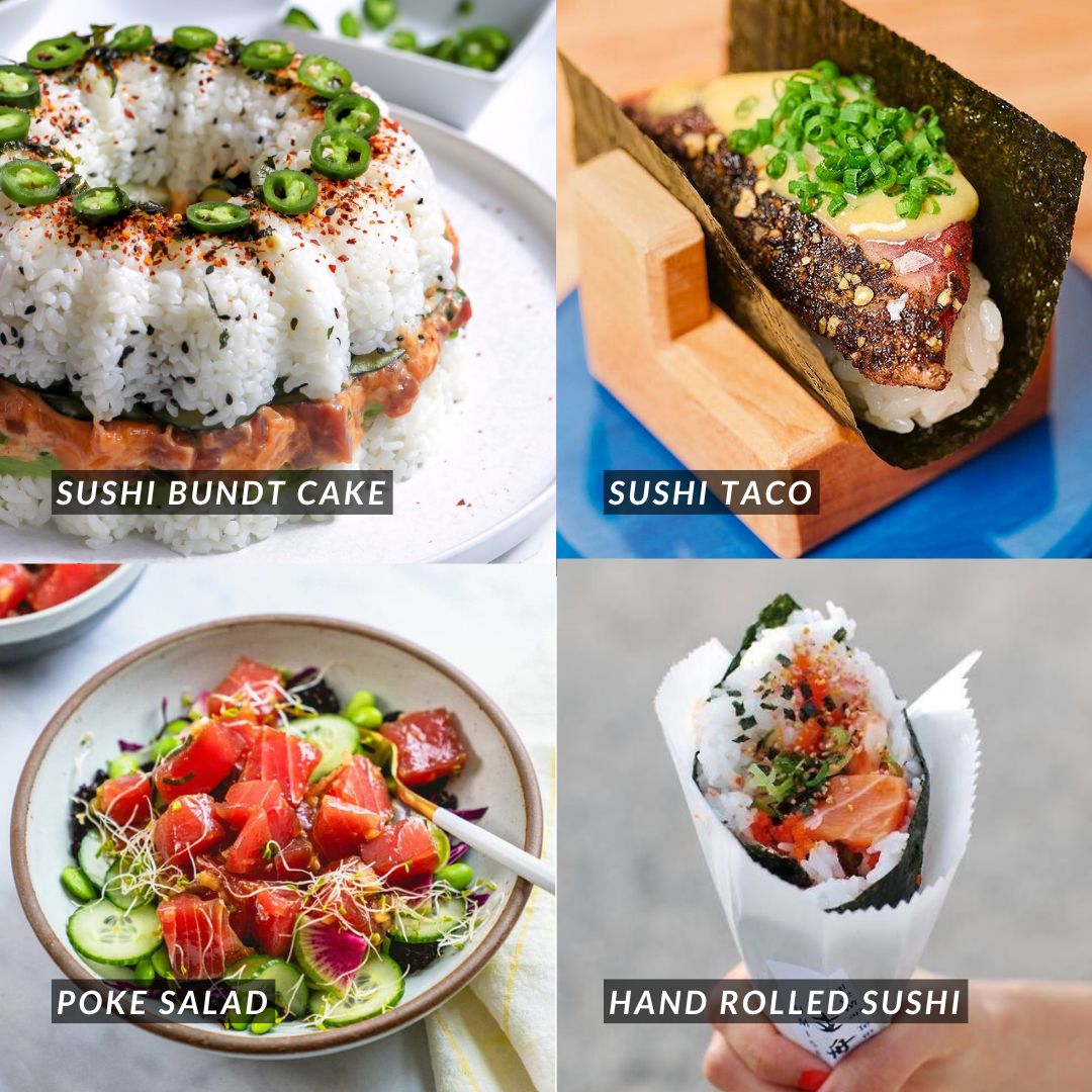 [Cooking Class] Modern Sushi &amp; Poke: One Whole Salmon (4 hrs, low gluten)