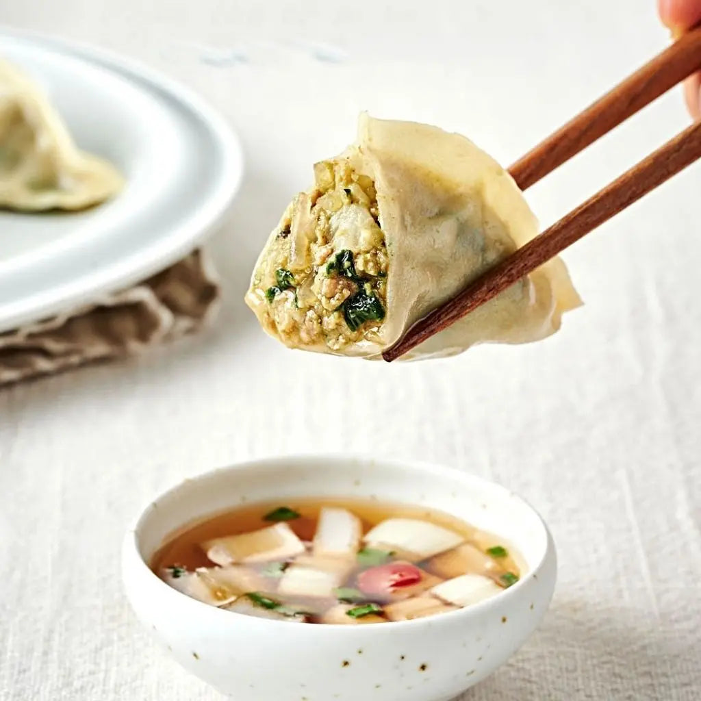 A. Asian Mushroom Dumplings 12 Pcs (Halal, Vegan): delivering to JHB  north/central & PTA only_Dumplings