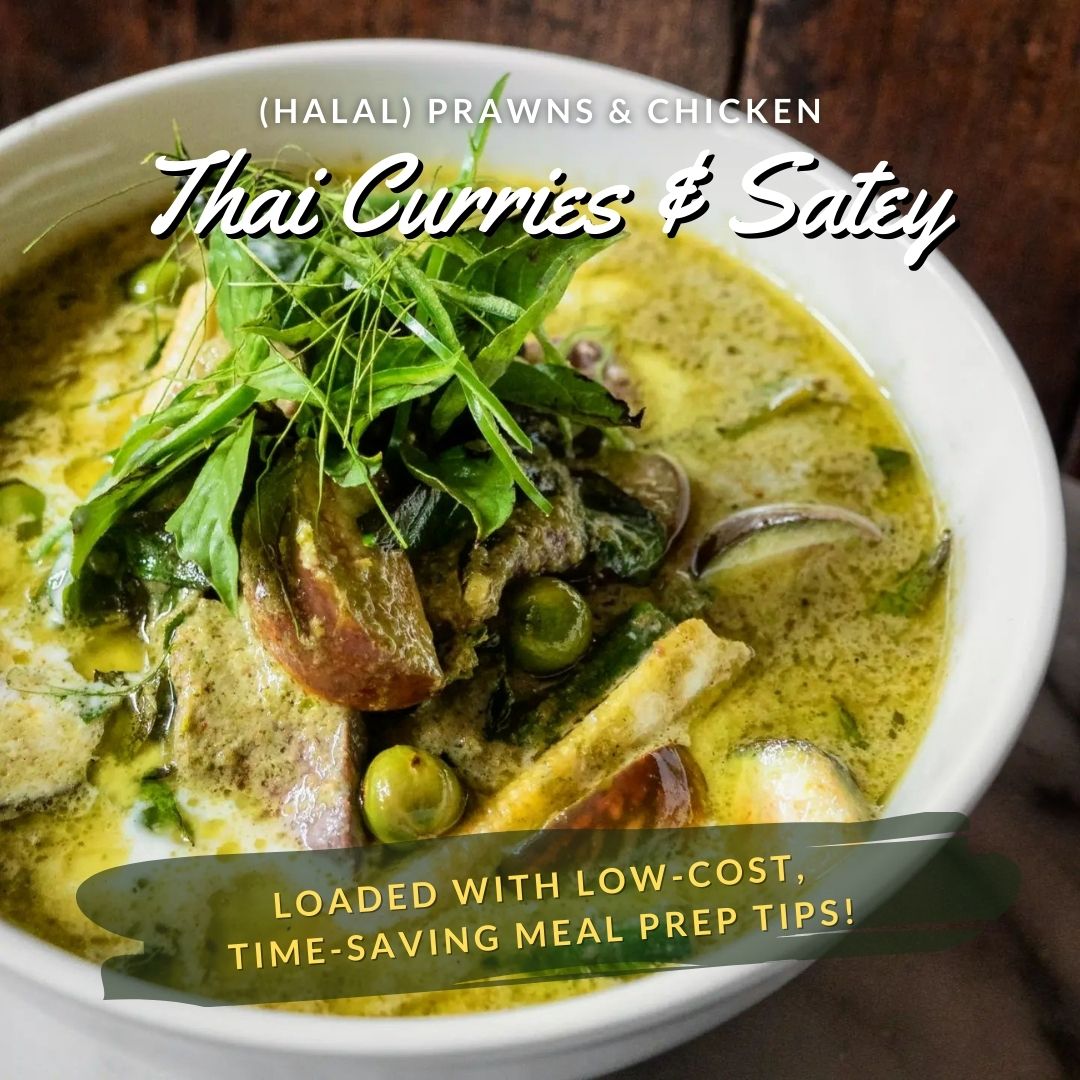 [Cooking Class] Thai Curries &amp; Satay (4 hrs)