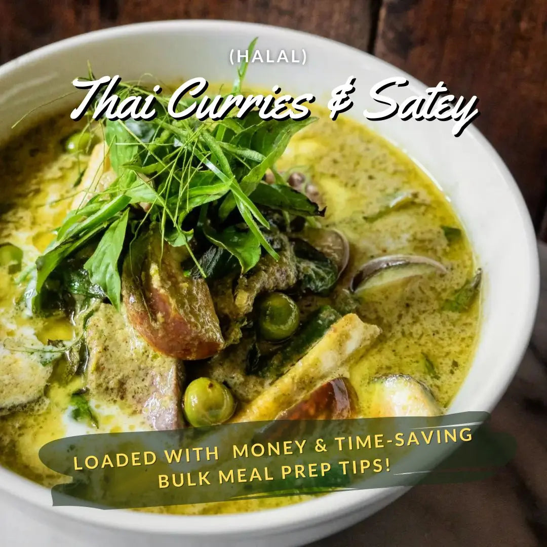 [Cooking Class] Thai Curries & Satay: Chicken & Prawns (4 hrs: fall class)_Cooking Class