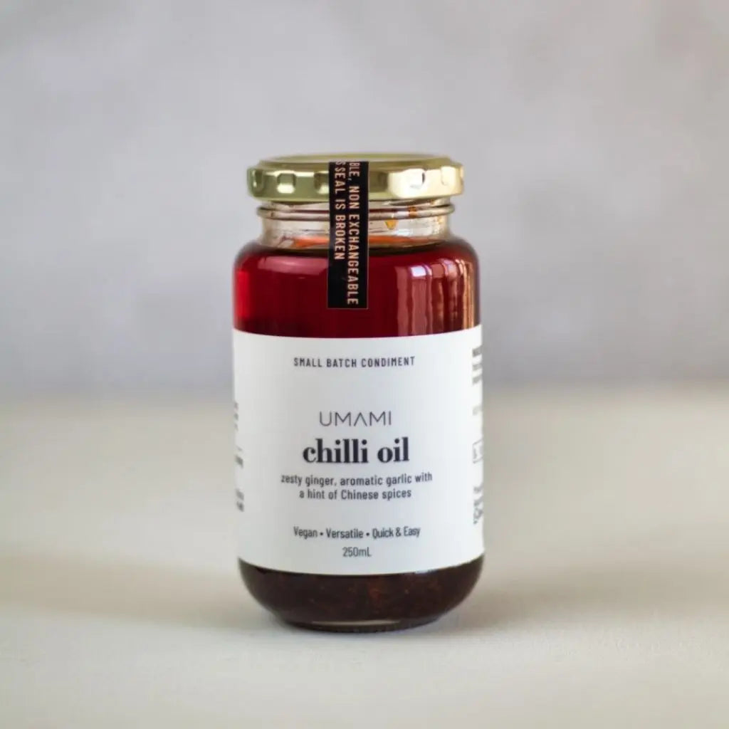 D. Chilli Oil 250ml (Halal, Vegan): Subtly Spiced_Sauces & Condiments