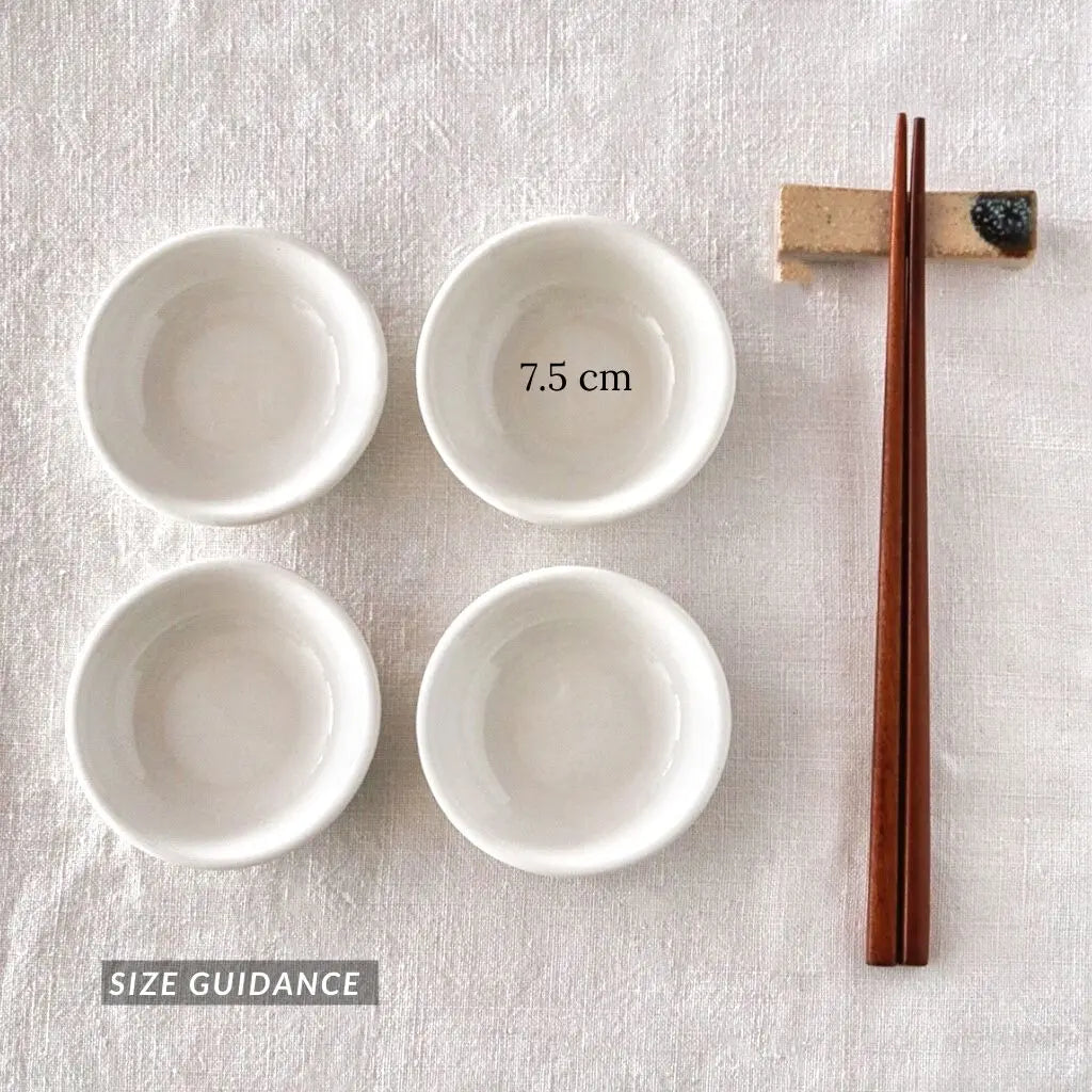 Dipping Sauce Dishes 4 Pc, Tableware
